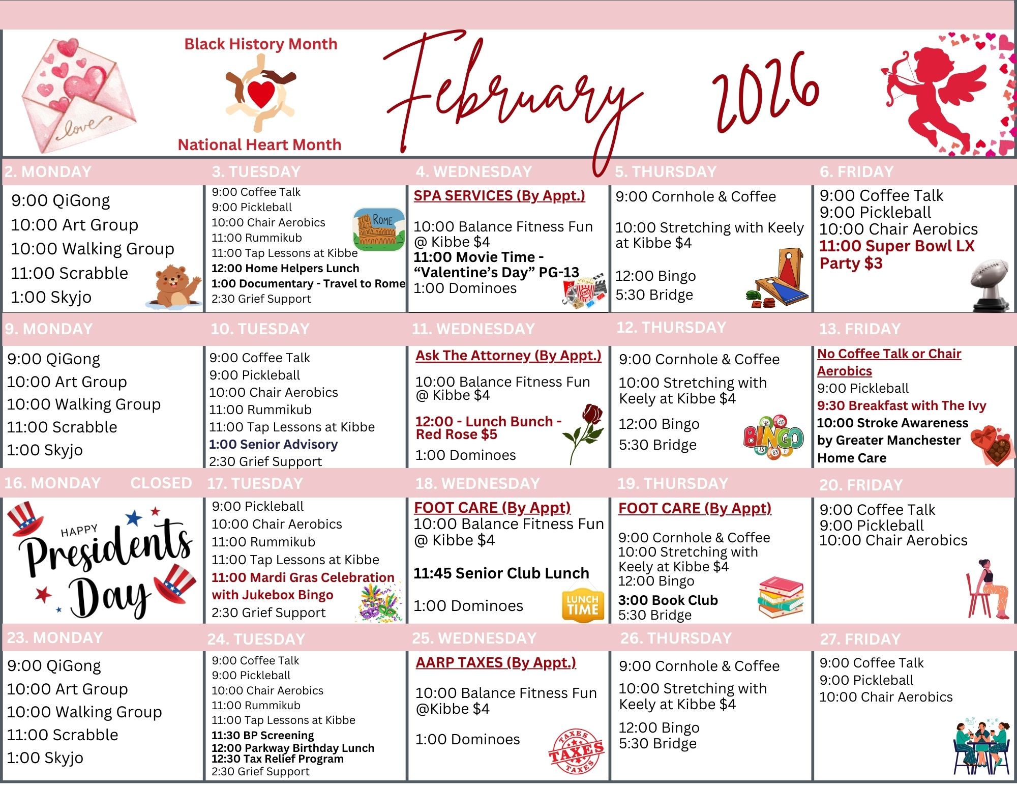 February 2026 Calendar